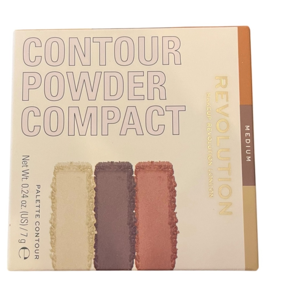 Makeup Revolution London Palette Contour Powder Compact Medium Highlight Shade